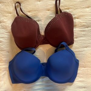 Lot of 2 bras Aerie size 34DD and Fashion Bug 36D